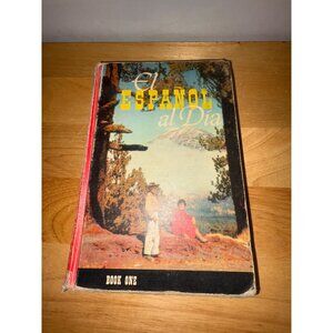 El Español Al Día Book One Hardcover Spanish Language Textbook 1956 Laurel Turk